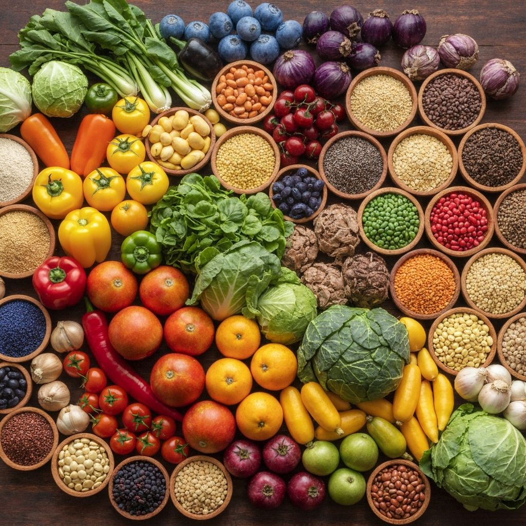 Variedad de alimentos